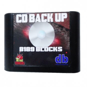 Sega CD Backup RAM Cart 8189 Blocks Sega CD Backup RAM Cart 8189 Blocks