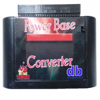 Power Base Converter Slim Master System To Mega Drive Adapter