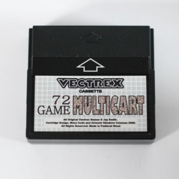 Vectrex 72 Game Multicart - Plays Homebrew And Full Games