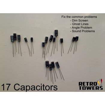 Game Gear Capacitor Replacement Kit 17